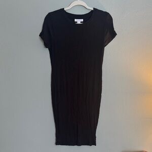 Motherhood maternity ribbed T-shirt dress